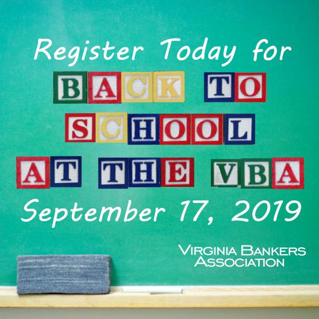 Register Today for Back to School at the VBA