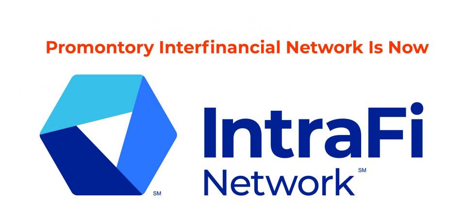 IntraFi Network logo (formerly Promontory Interfinancial Network) 