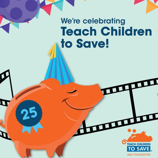 Teach Children to Save logo